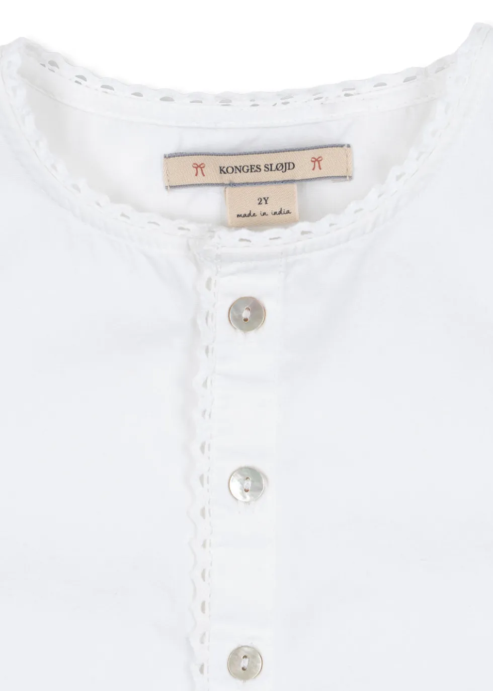Evelina Bluse - bright white