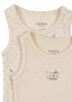 FIO 2 PACK SL BODY OCS - lago verde aop/buttercream