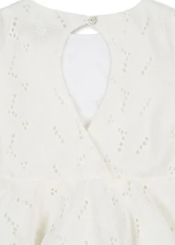 glaise kjole - antique white