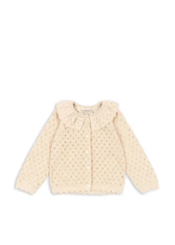 Holiday Cardigan - buttercream