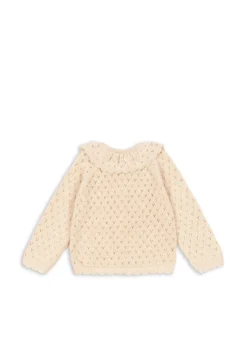 Holiday Cardigan - buttercream