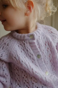 Isa cardigan - lavender mist