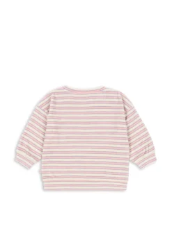 Itty sweatshirt - lolly stripe
