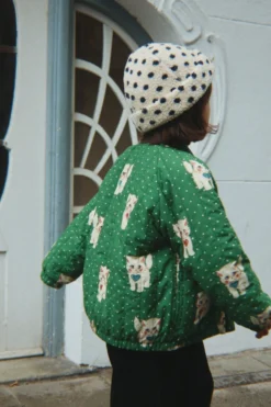 JUNO BOMBERJAKKE - dot miao verde