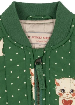 JUNO BOMBERJAKKE - dot miao verde