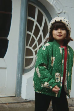 JUNO BOMBERJAKKE - dot miao verde