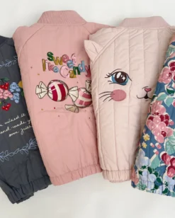 Juno Kitty Bomberjakke - cameo rose