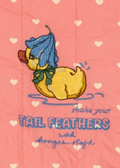 JUNO ÆLLING BOMBERJAKKE - coeur feathers