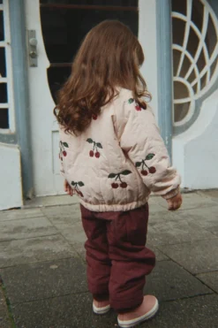 JUNO PAILLET BOMBERJAKKE - cameo rose