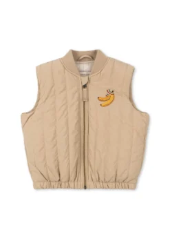 juno vest - travertine