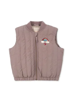 juno vest - twilight mauve