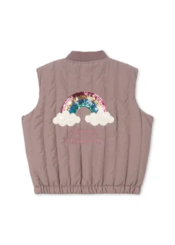 juno vest - twilight mauve
