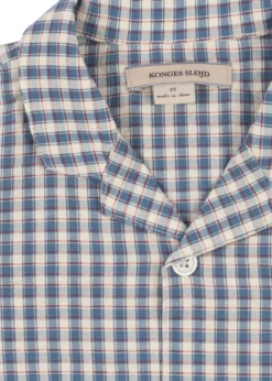 Kim Kortærmet Bluse - captains check