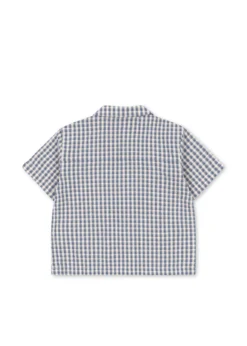 Kim Kortærmet Bluse - captains check