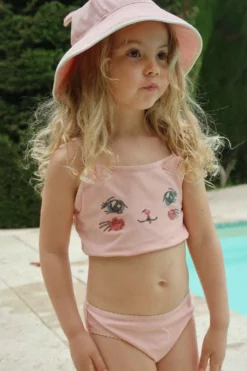 Kitty Bikini - powder pink