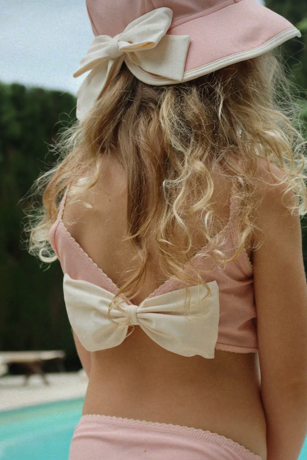 Kitty Bikini - powder pink