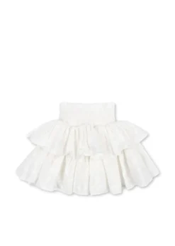 Lacey nederdel - optic white
