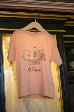 La Glace x ks kid tee - cameo rose
