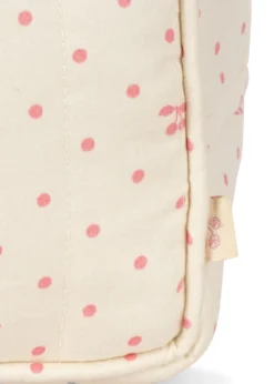 Lille Toilettaske - cherry dot