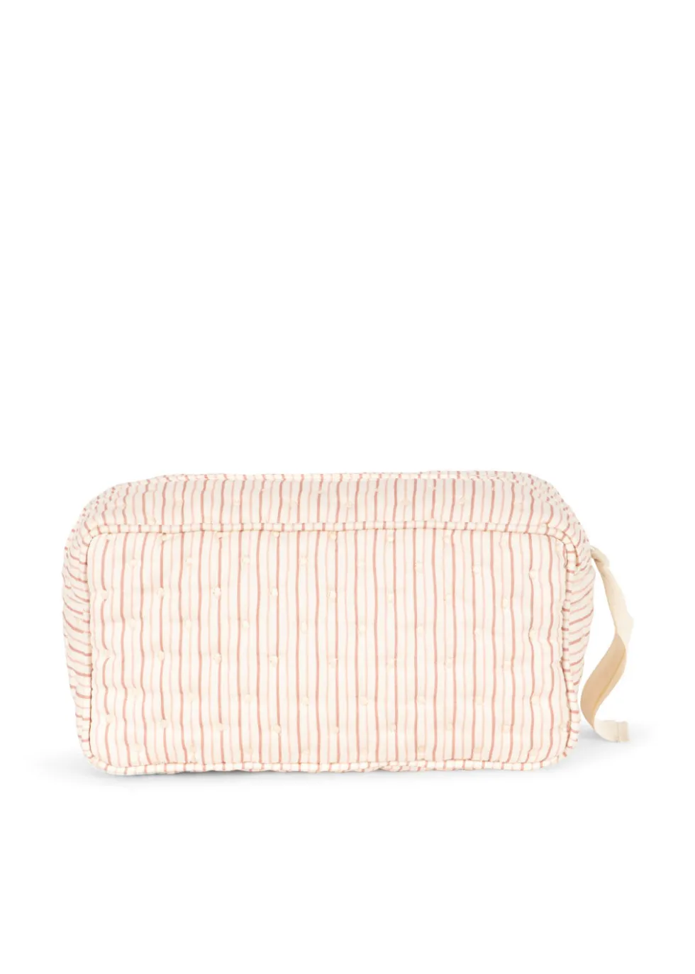 Lille Toilettaske - stripie petite rose