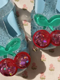 LILO SANDAL - glitter blue