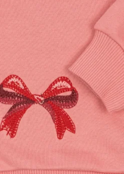 LOU BOW sweatshirt - strawberry ice