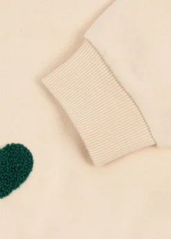 LOU FROTTÉ SWEATSHIRT - bon coeur coloré