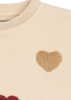 LOU FROTTÉ SWEATSHIRT - bon coeur coloré