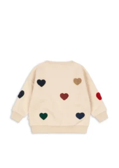 LOU FROTTÉ SWEATSHIRT - bon coeur coloré