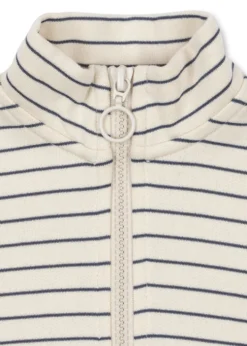 Lou Half Zip Sweatshirt - flintstone stripe