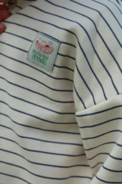 Lou Half Zip Sweatshirt - flintstone stripe