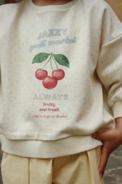 Loupy Lou Sweatshirt - jazzy dot