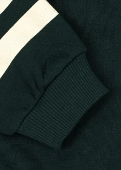 LOUPY ZIP POLO - pine grove