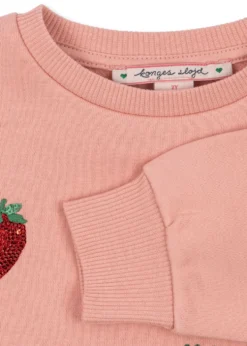 lou sweatshirt - mellow rose