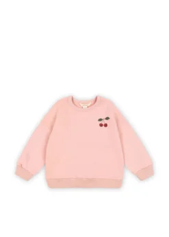 lou sweatshirt - mellow rose cherry