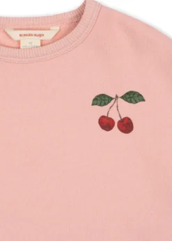 lou sweatshirt - mellow rose cherry