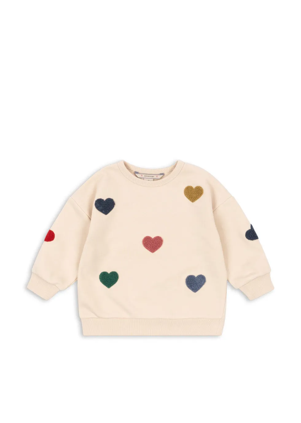 lou sweatshirt - multi heart