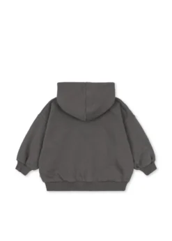 LOU SWEAT ZIP HOODIE - magnet