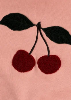 LOU TERRY SWEAT SHIRT OCS - mellow rose