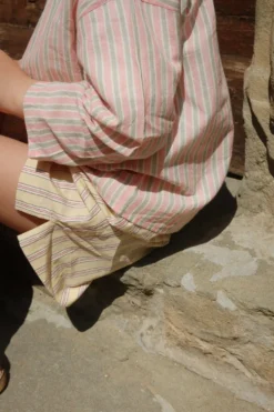 Luli Skjorte - blush stripe