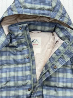 Magnum dunjakke - laurel blue check