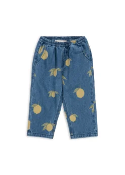 Magot Bukser - lemon denim