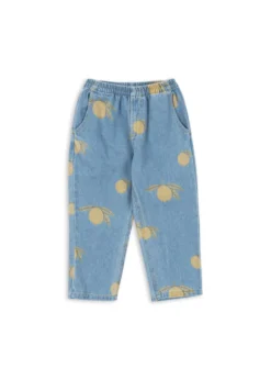 MAGOT BUKSER - lemon denim