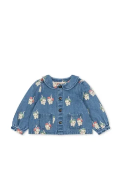 Magot Jakke - bow kitty denim