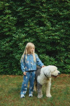 Magot Jakke - bow kitty denim