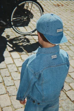 MAGOT KASKET - denim blue