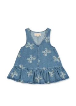 Magot Kjole - bella bow blu