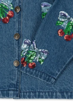 Magot overshirt - amarena sequin