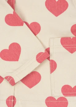 Magot overshirt - bon coeur pink