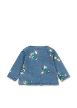 MAGOT PAILLET DENIMJAKKE - rainbow star